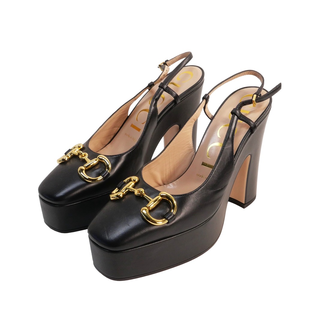 HORSEBIT SLINGBACKS