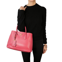 Cargar imagen en el visor de la galería, CUIR DOUBLE TOTE
