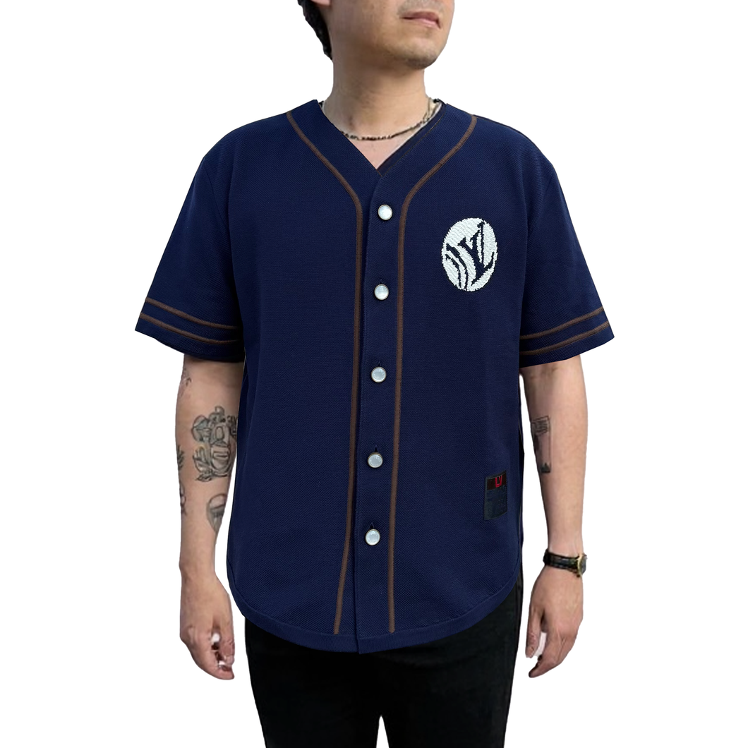 KNIT BASEBALL SHIRT